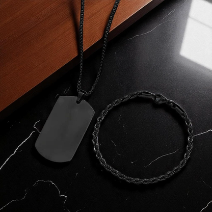 Silver Plated Stainless Steel Anti Tarnish Hip Hop Party Pendant and Bracelet