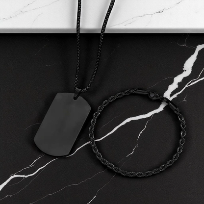 Silver Plated Stainless Steel Anti Tarnish Hip Hop Party Pendant and Bracelet