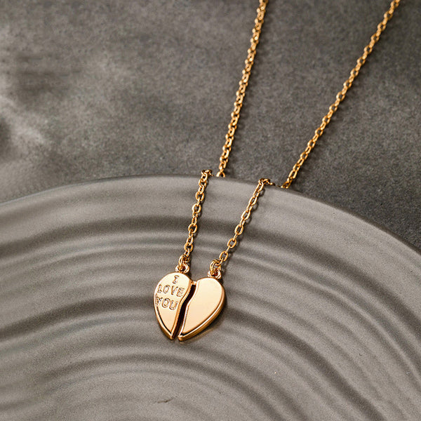 Jewelry Heart Themed Contemporary Pendant With Chain