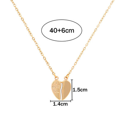 Jewelry Heart Themed Contemporary Pendant With Chain