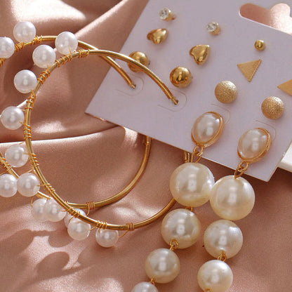 Gold Plated Stud and Drop Earrings For Women